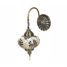 0815T,04 Бра МАРОККО коричневый h38 w15x25 Е14 1*40w