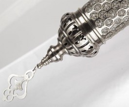 101890Т Бра ЧИНГИС никель Е14 1*40w h-40 d-12