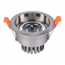 2152,02 Светильник встраиваемый хром d9 h7 Led 7W (4000K)