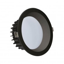2139,19 Светильник встраиваемый черный d11,8 h6 Led 7W (4000K)