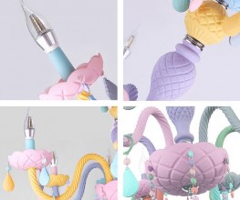 074175-6 Люстра Астрид мультиколор d69 h60 E14 6*40w