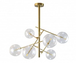 07516-6,20 Люстра Джета бронза d70 h70 G4 6*5W (Led лампы в комплекте)