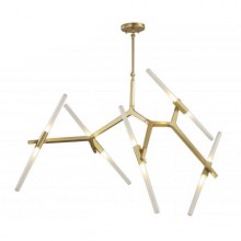 07531-10,33 Люстра Никс золото w107*53 h53-93 G9 10*5W (Led) (лампами не комплектуется)