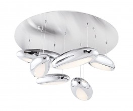 5620-6 Подвес Эго хром d80 h35 Led 46W (4000K)