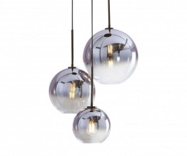 07565-20,16 Подвес Восход прозрачный/хром d20 h200 E27 1*40W