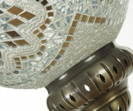 0130T,01 Подвес МАРОККО белый h-80. d-30 E27 1*60w