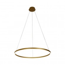 08214,33(3000K) Подвес Тор матовое золото d80 h110 Led 50W (3000K)