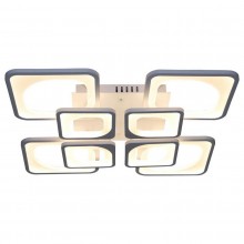 08111 Светильник диммируемый Квадро белый d68 h13 Led 96W (3000K-6000К) с пультом ДУ