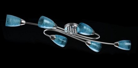 Потолочная люстра Freya Flash FR5104-CL-06-BL