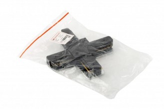 TR1104-BK Соединитель для шинопровода X-образный, черный