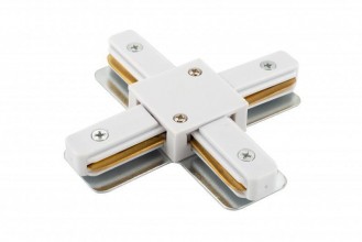TR1104-WH Соединитель для шинопровода X-образный, белый
