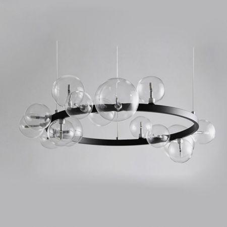 Люстра подвесная 696348,15л ЧЁРНЫЙ