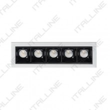 Встраиваемый светильник DL 3073 white/black