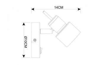 Спот A1906AP-1WH