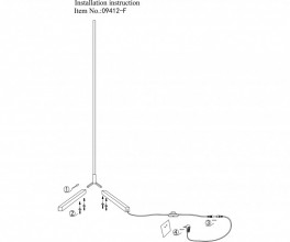 Торшер Kink Light 09412-F,19